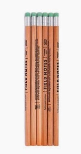 Field Notes Woodgrain Pencil 6 Pack - Wandering Star Adventure Emporium