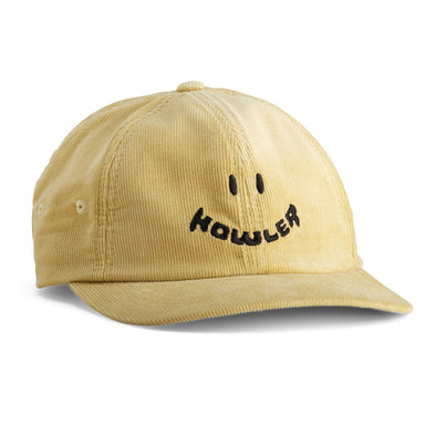 Howler Brothers Strapback Hat-Howler Smiles - Yellow - Wandering Star Adventure Emporium