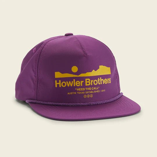 Howler Brothers Unstructured Snapback- Howler Arroyo: Magenta - Wandering Star Adventure Emporium