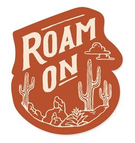 KNW Roam On Sticker - Wandering Star Adventure Emporium
