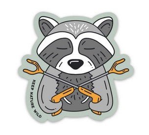 KNW Trash Panda Sticker - Wandering Star Adventure Emporium