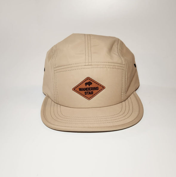 WS Camp Leather Patch Hat - Wandering Star Adventure Emporium